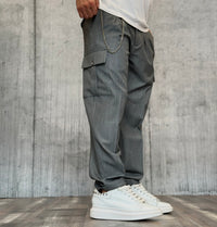 PANTALONE EASTWOOD CARGO TASCONE - WHY NOT BRAND - ART. PA44- COL. GRIGIO