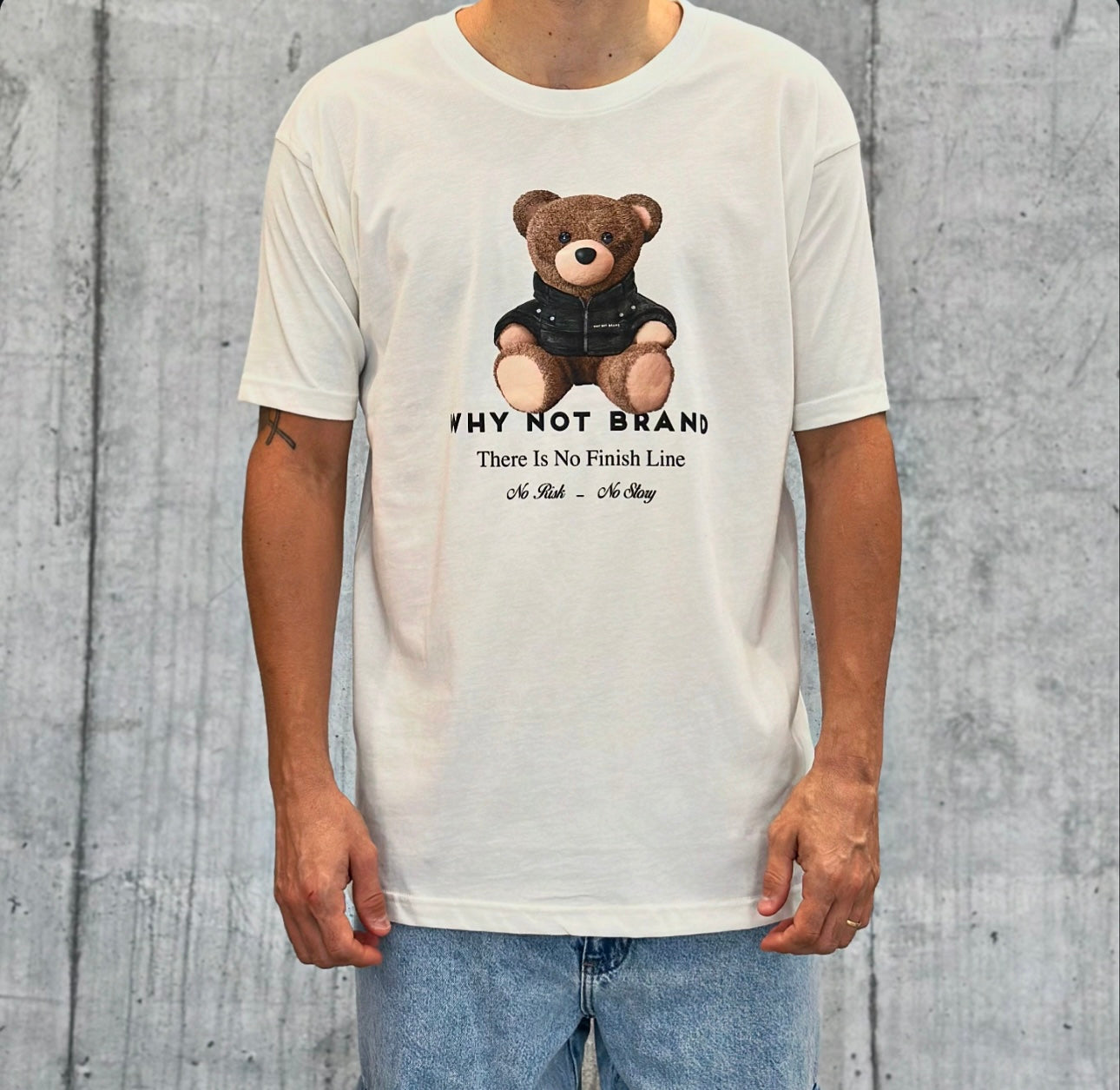 T-SHIRT TEE BEAR - WHY NOT BRAND - ART. MS53 - COL. PANNA