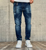 JEANS ROTTURE SLIM FIT - DS2 - ART. FW24210 - COL. BLUE DENIM