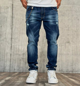 JEANS ROTTURE SLIM FIT - DS2 - ART. FW24210 - COL. BLUE DENIM