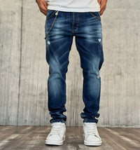 JEANS ROTTURE SLIM FIT - DS2 - ART. FW24210 - COL. BLUE DENIM