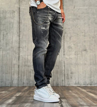 JEANS ROTTURE SLIM FIT - DS2 - ART. FW24210 - COL. NERO DENIM