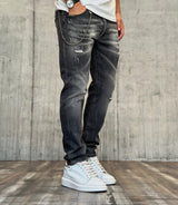 JEANS ROTTURE SLIM FIT - DS2 - ART. FW24210 - COL. NERO DENIM