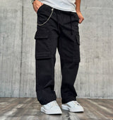 PANTALACCIO CARGO TASCONE - BERNA - ART. 2460331 - COL. NERO