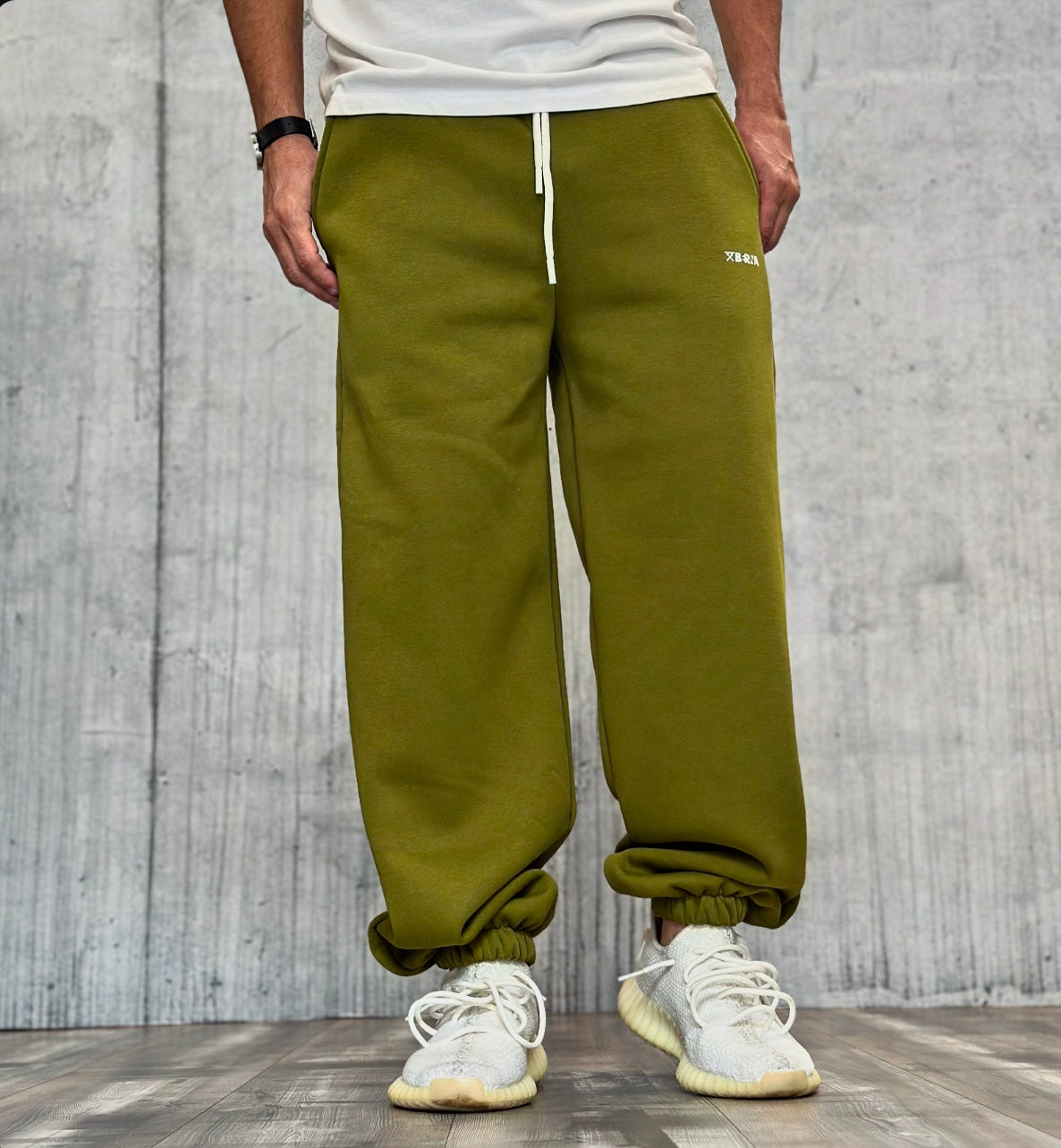 PANTALONE DI TUTA - BERNA - ART. 246389324 - COL. AVOCADO