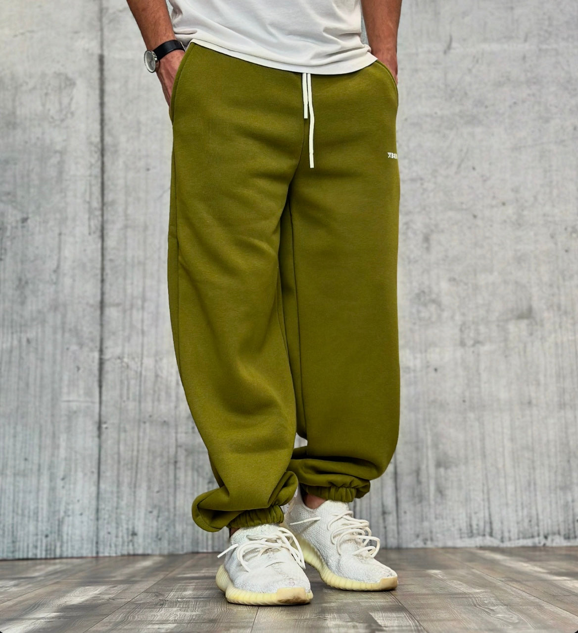 PANTALONE DI TUTA - BERNA - ART. 246389324 - COL. AVOCADO