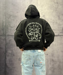 FELPA CON CAPPUCCIO VINTAGE - BERNA - ART. 2520841 - NERO