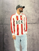 POLO MANICA LUNGA AUTHENTIC ODEN - KAPPA - ART. 311P37W - COL . White - Red racing - Black (R10)