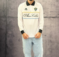POLO MANICA LUNGA AUTHENTIC OLAFURE - KAPPA - ART. 321Y3QW - COL . White - Black (R12)