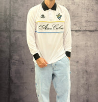 POLO MANICA LUNGA AUTHENTIC OLAFURE - KAPPA - ART. 321Y3QW - COL . White - Black (R12)
