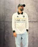 POLO MANICA LUNGA AUTHENTIC OLAFURE - KAPPA - ART. 321Y3QW - COL . White - Black (R12)