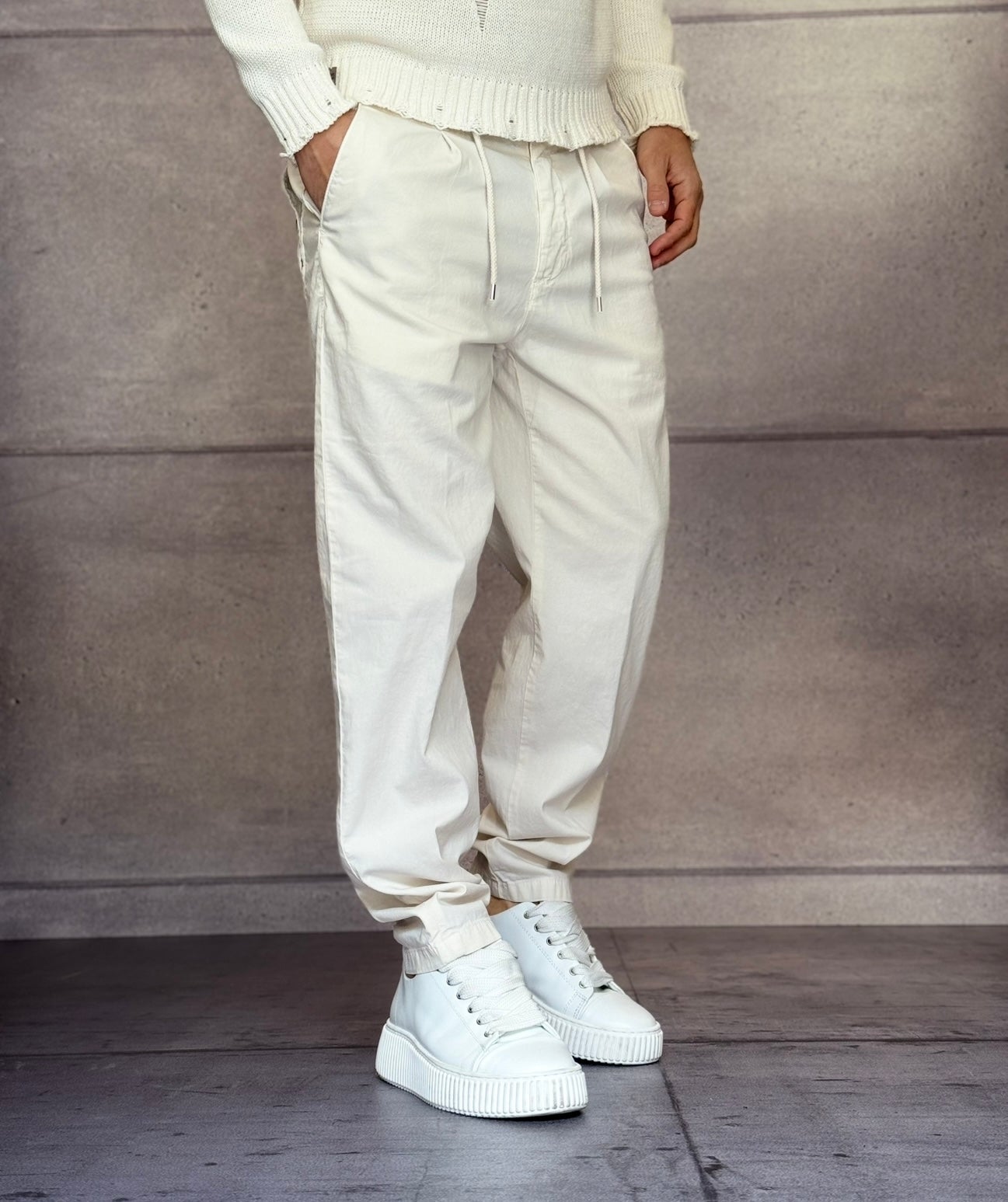 PANTALACCIO MISTO LINO - BERNA - ART. 251107