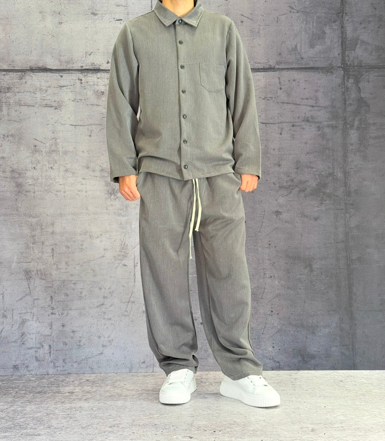 COMPLETO CAMICIONE + PANTALACCIO - ART. MARCUS OUTFIT - HAMEN