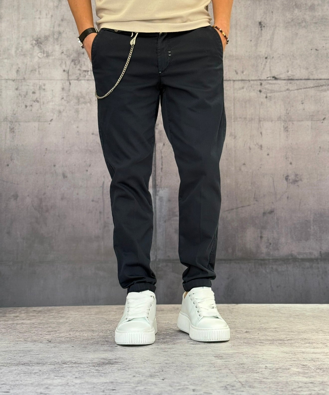PANTALONE CHINOS ARMATURATO - BERNA - *ART. 243218
