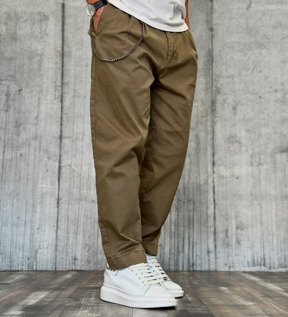 PANTALONE - HAMEN - ART. LPP0193 - COL. KHAKI