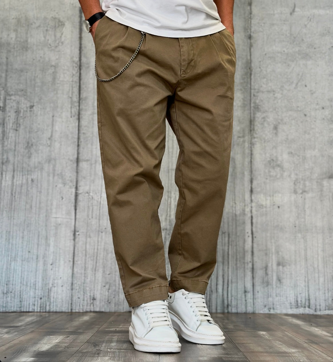 PANTALONE - HAMEN - ART. LPP0193 - COL. KHAKI