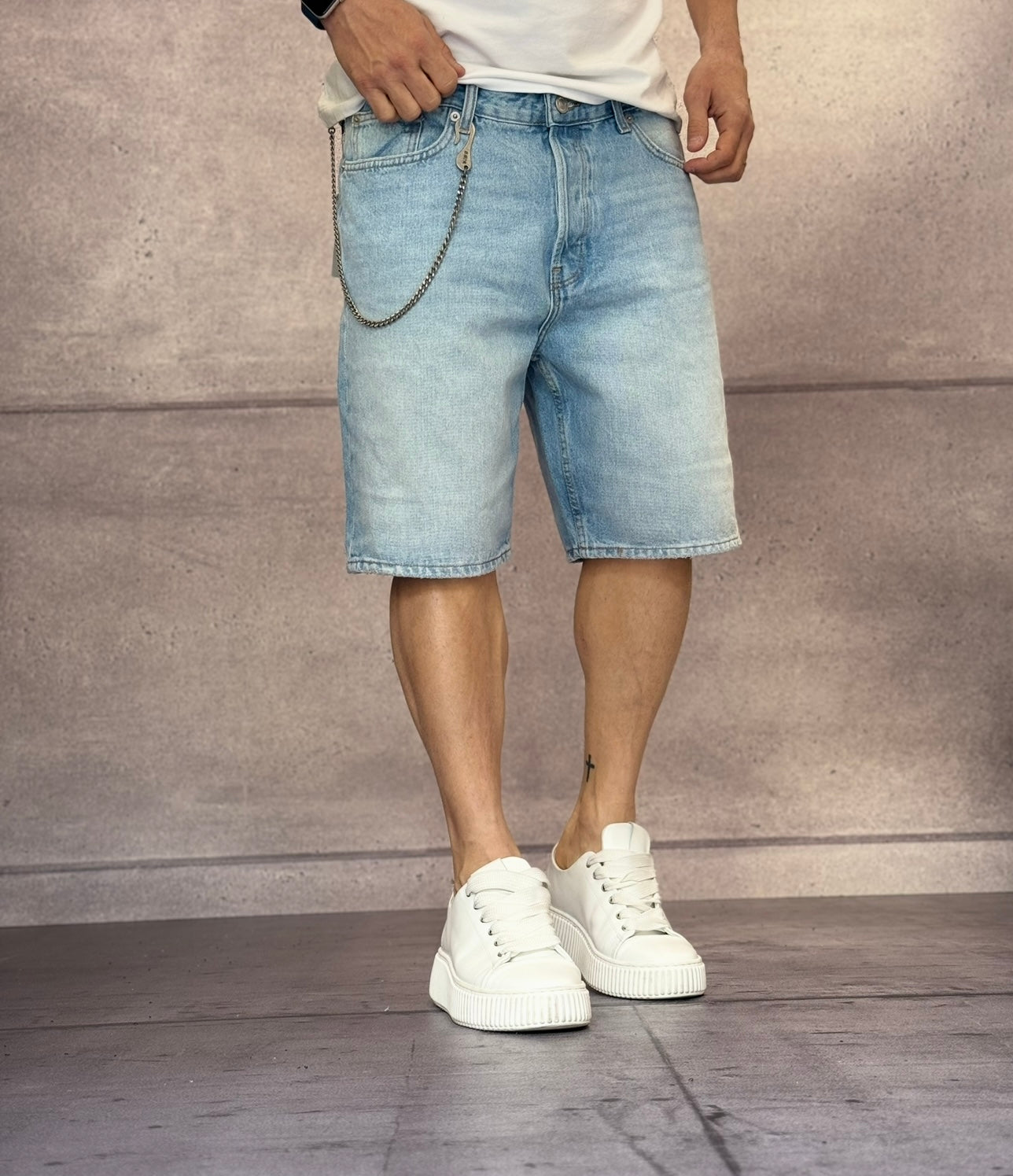 BERMUDA DI JEANS - ONLY&SONS - ART. 22032041 - COL. LIGHT BLUE DENIM