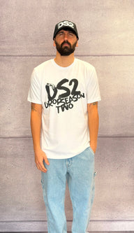 T-SHIRT CON STAMPA - DS2 - ART. SS25278