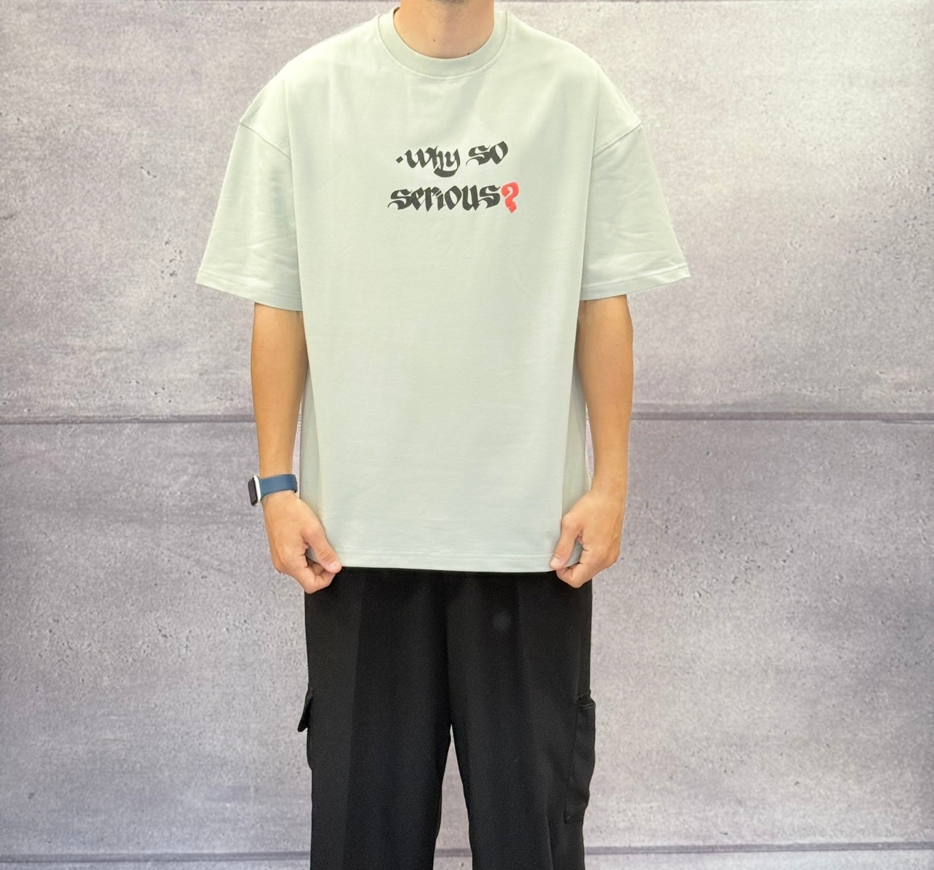 T-SHIRT OVERSIZE  - ESCOBAR - ART. JOKER "WHY SO SERIOUS?"
