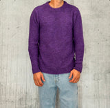 MAGLIA GIROCOLLO BOUCLE' - BERNA - ART. 2330509 - COL. VIOLA