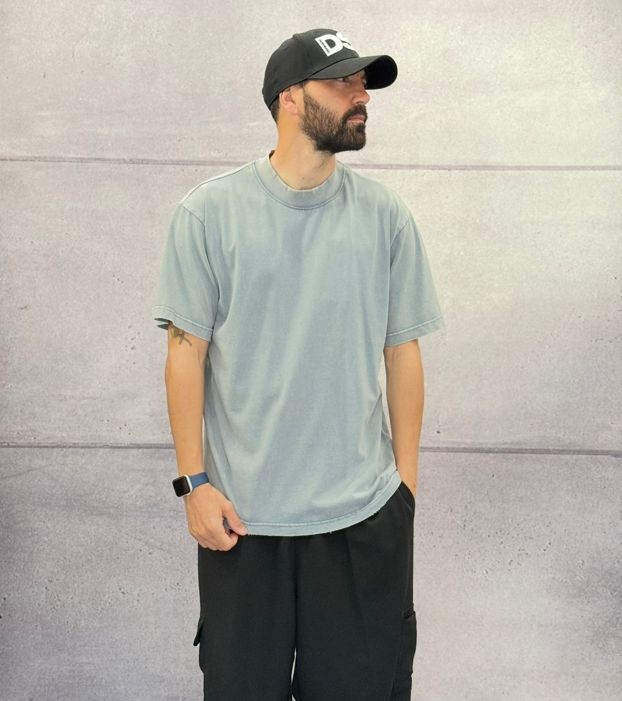 T-SHIRT OVERSIZE CON ROTTURE - HAMEN - ART. LPLP0068