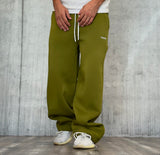 PANTALONE DI TUTA RELAXED FIT - BERNA - ART. 246083324 - COL. AVOCADO