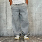 PANTALONE DI TUTA RELAXED FIT - BERNA - ART. 24608321 - COL. GRIGIO MELANGE