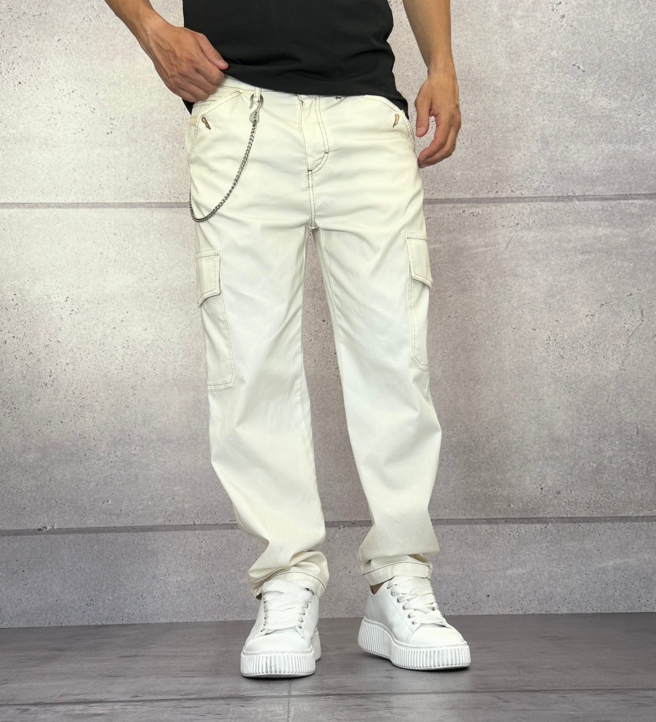 PANTALONE CARGO FASHION - BL.11 - ART. BL2528264 - COL . KASHA