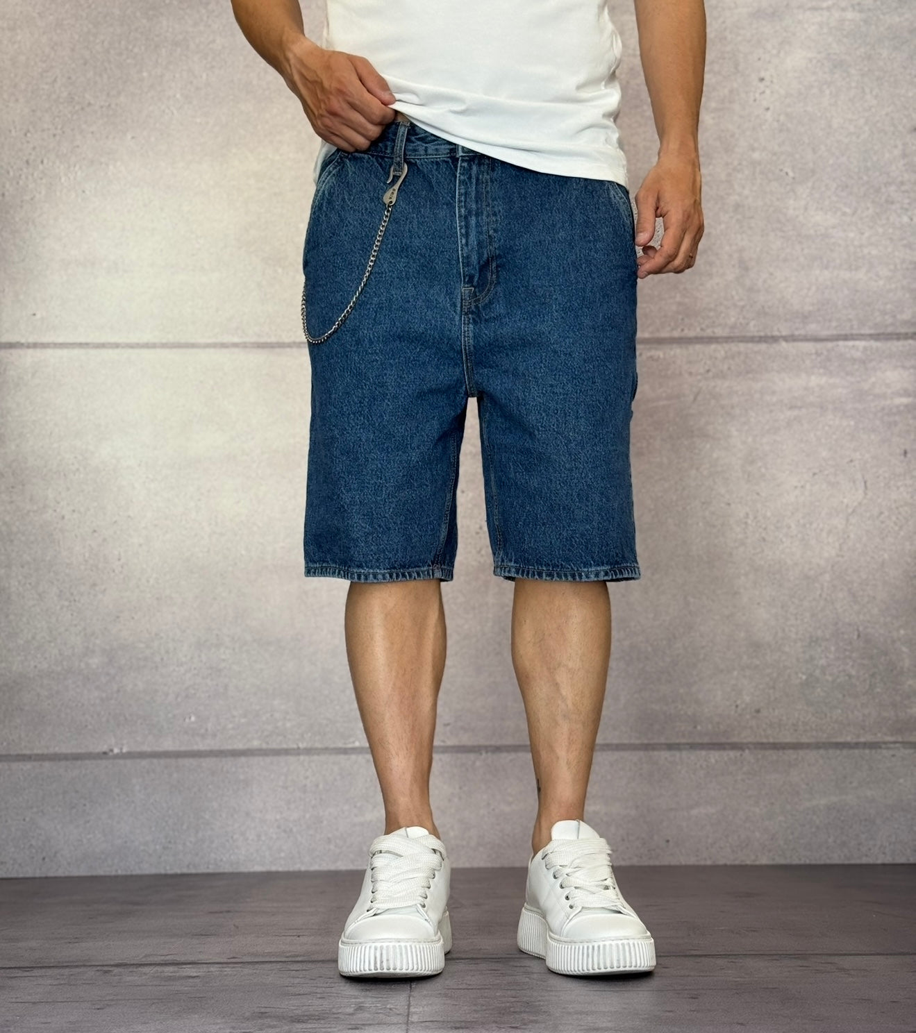 BERMUDA DI JEANS - ONLY&SONS - ART. 22032409 - COL. MEDIUM BLUE DENIM