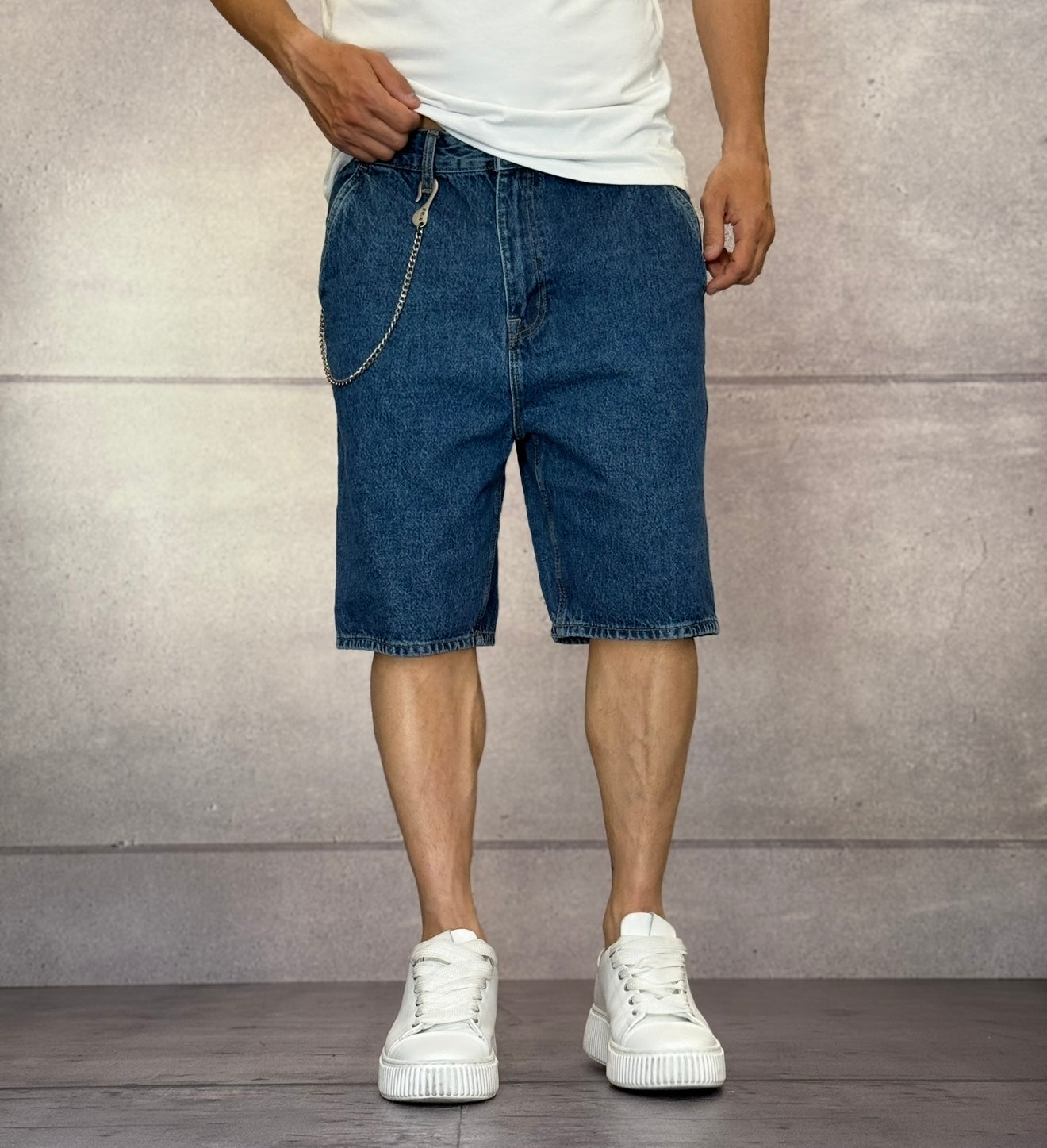 BERMUDA DI JEANS - ONLY&SONS - ART. 22032409 - COL. MEDIUM BLUE DENIM