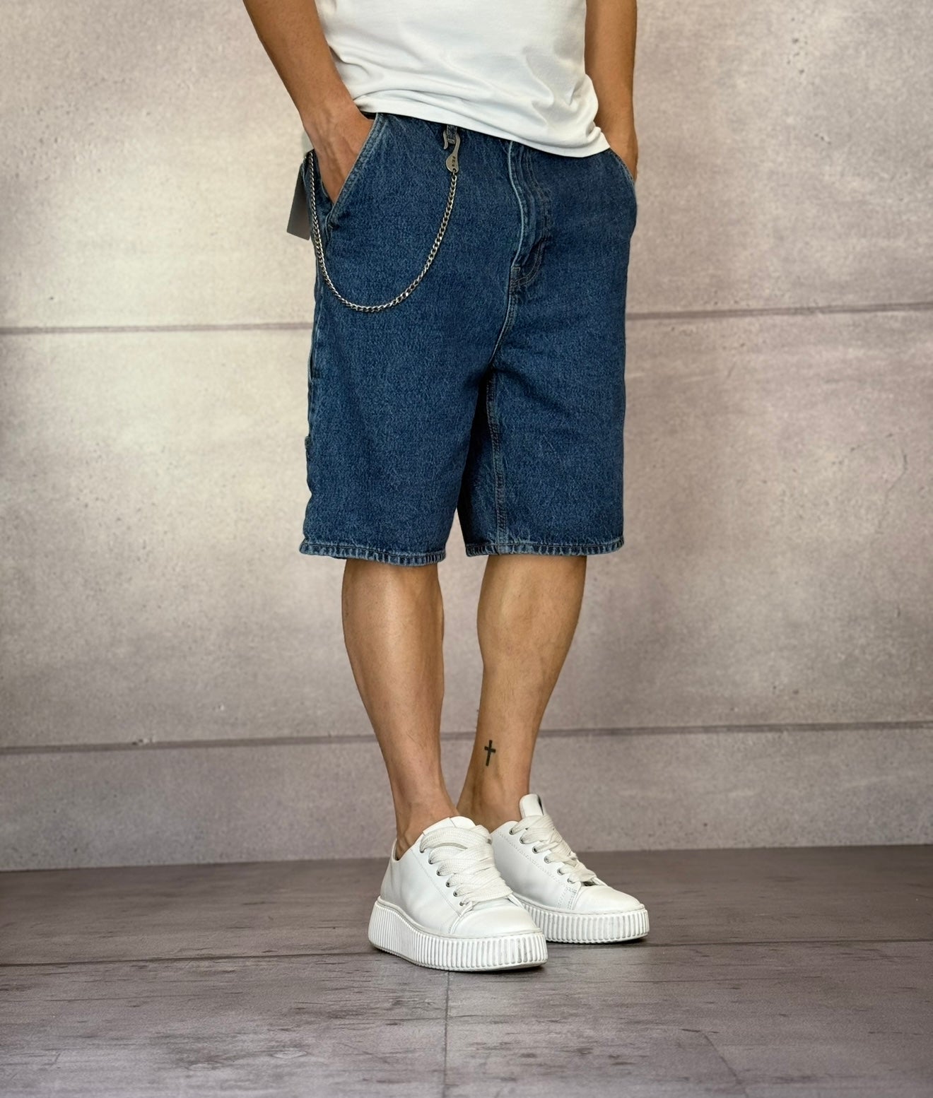 BERMUDA DI JEANS - ONLY&SONS - ART. 22032409 - COL. MEDIUM BLUE DENIM