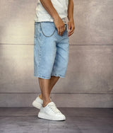 BERMUDA DI JEANS - HAMEN - ART. LPY552 - COL. DENIM CHIARO