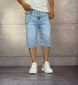 BERMUDA DI JEANS - HAMEN - ART. LPY552 - COL. DENIM CHIARO