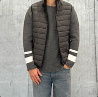 GILET DOUBLE FACE - HAMEN - ART. LPG2139 - COL. NERO