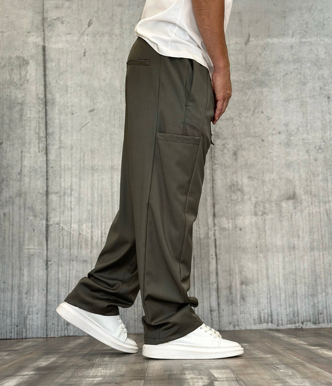 PANTALACCIO - IMPERIAL - ART. PE3SIBV - COL. VERDE MILITARE