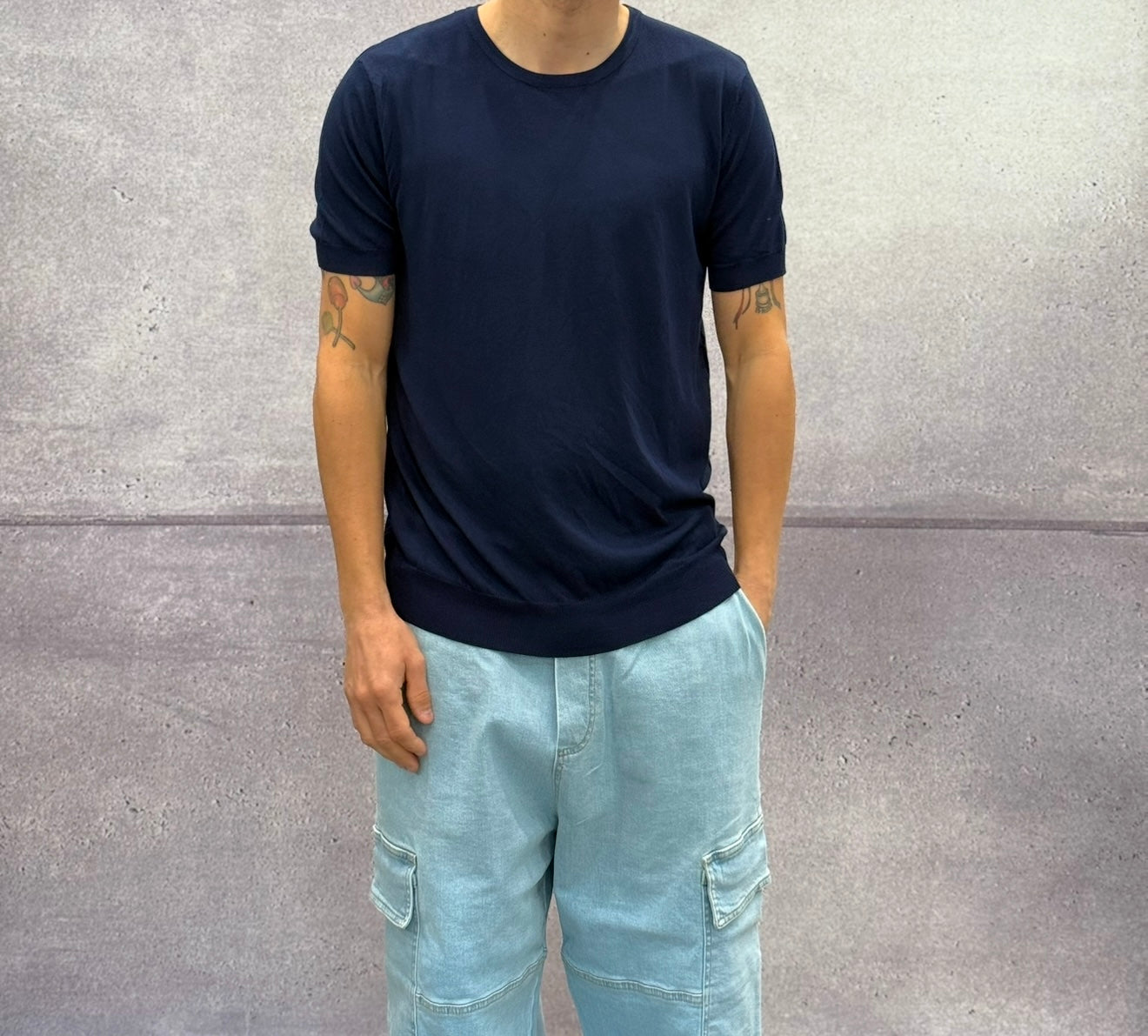 T-SHIRT MAGLIA VISCOSA - NEW JOB BRAND - ART. N-335