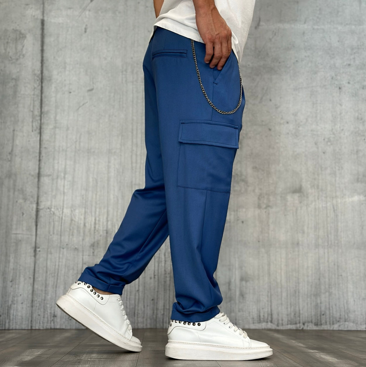 PANTALONE TASCONE - IMPERIAL - ART. PE3FIBV - COL. BLU BIC