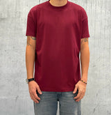 T-SHIRT - NEW JOB BRAND - ART. LU2887-1 - COL. BORDEAUX