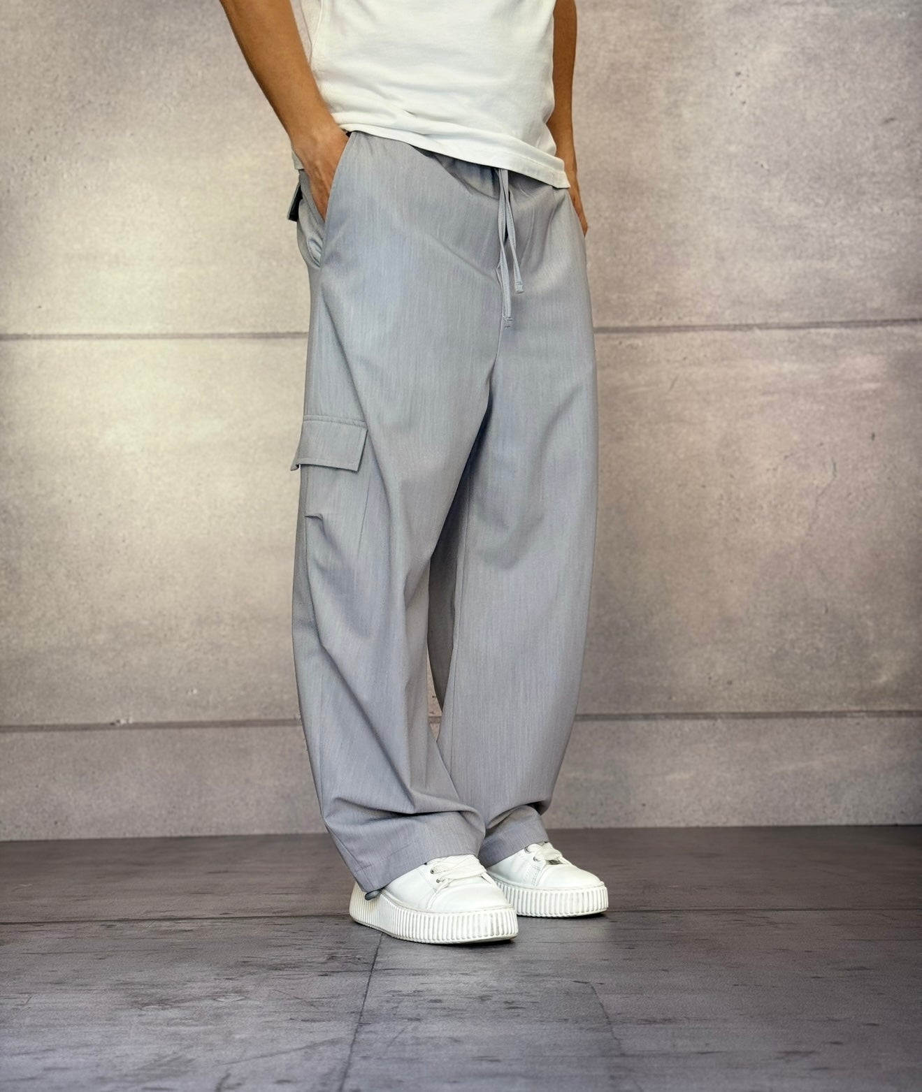 PANTALONE CARGO POLIVISCOSA - BL.11 - ART. BL2553