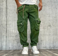 PANTALONE TASCONE - BERNA - *ART. 220219470 - COL. VERDE CANGIANTE