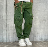 PANTALONE TASCONE - BERNA - *ART. 220219470 - COL. VERDE CANGIANTE