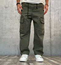 PANTALACCIO CON COULISSE CARGO TASCONE - BERNA - ART. 246033584 - COL. VERDE