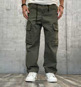 PANTALACCIO CON COULISSE CARGO TASCONE - BERNA - ART. 246033584 - COL. VERDE