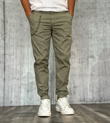 PANTALONE CHINOS - BERNA - *ART. 243412369 - COL. VERDE MENTA