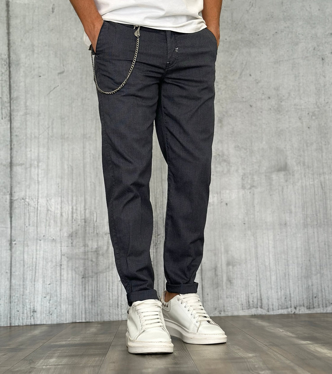 PANTALONE CHINOS - BERNA - *ART. 2434123 - COL. BLU