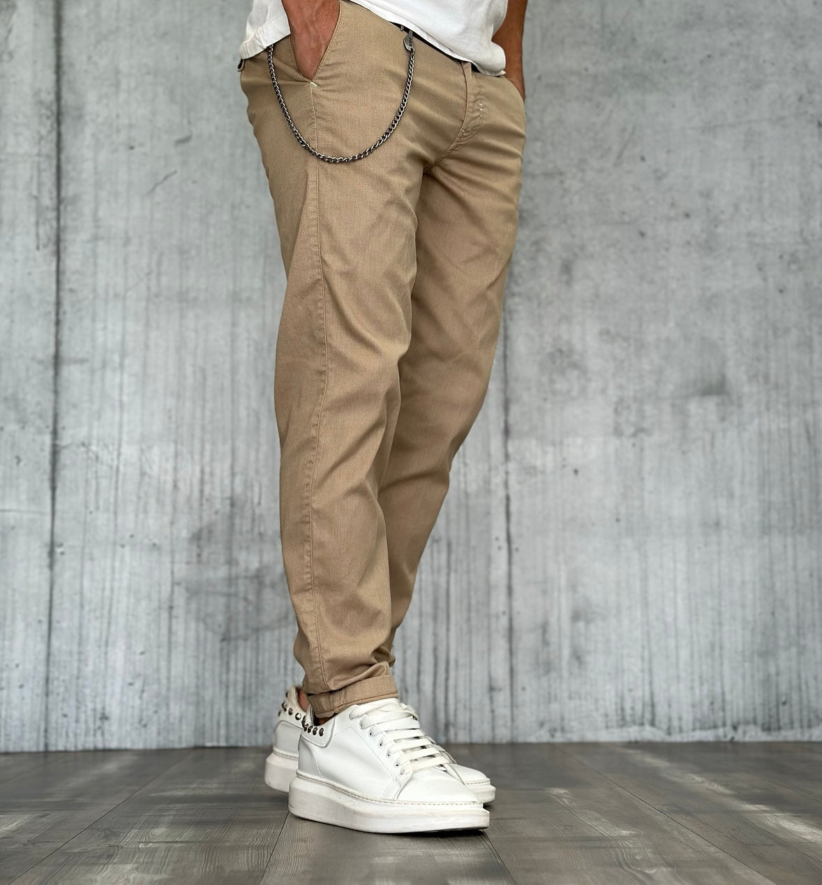 PANTALONE CHINOS - BERNA - *ART. 243412245 - COL. COLONIALE