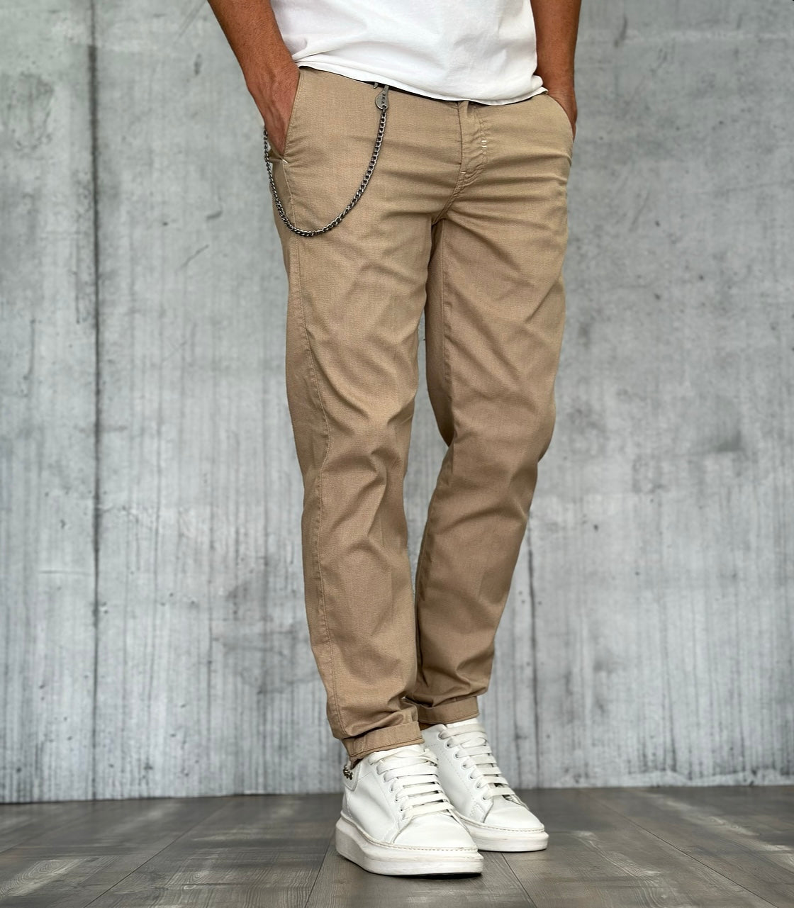 PANTALONE CHINOS - BERNA - *ART. 243412245 - COL. COLONIALE