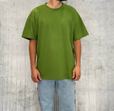 T-SHIRT OVERSIZE - NEW JOB BRAND - ART. WAFER - COL. VERDE