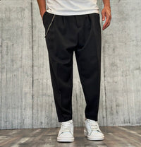 PANTALONE CON ELASTICO  - NEW JOB BRAND - ART. DOKY - COL. NERO