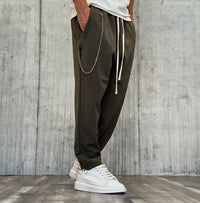 PANTALACCIO  - NEW JOB BRAND - ART. DANILO BASIC - COL. VERDE MILITARE